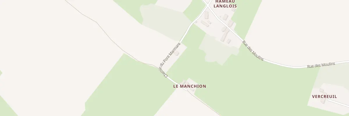 Plan du 5102F Le Manchion à Cahagnolles