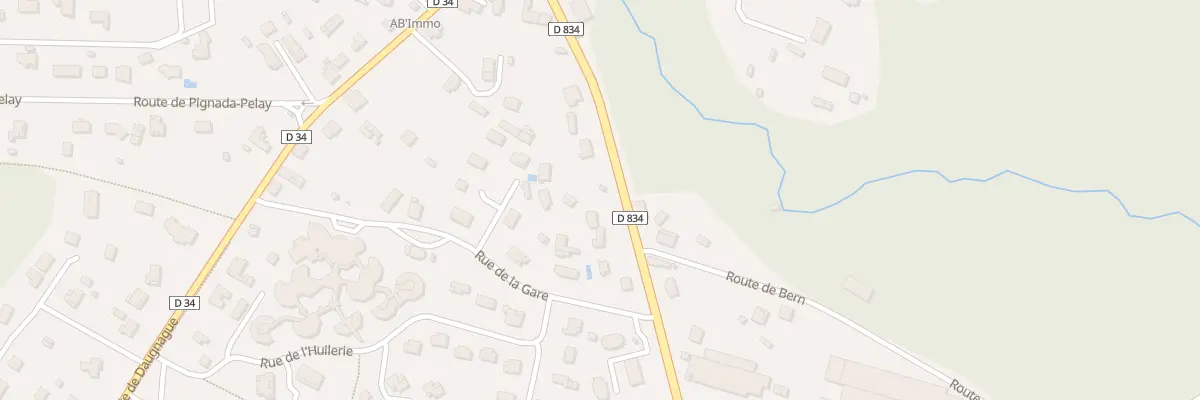 Plan du 264 Rte de Mont-de-marsan à Pissos