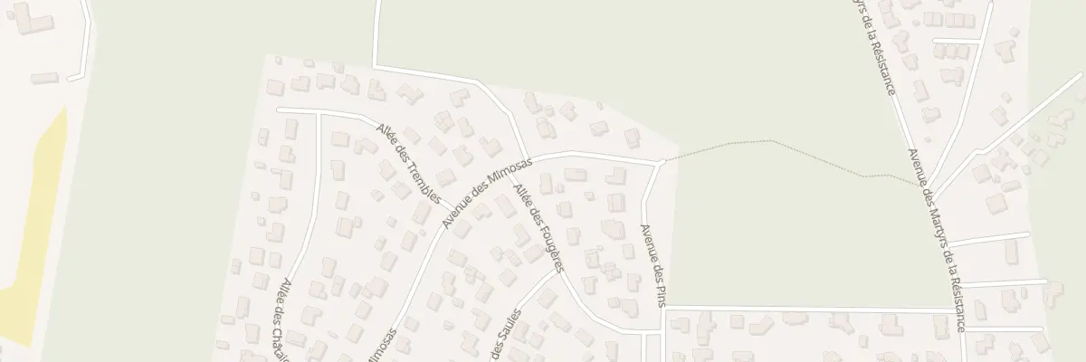Plan du 5 Av des Mimosas à Martignas-sur-Jalle