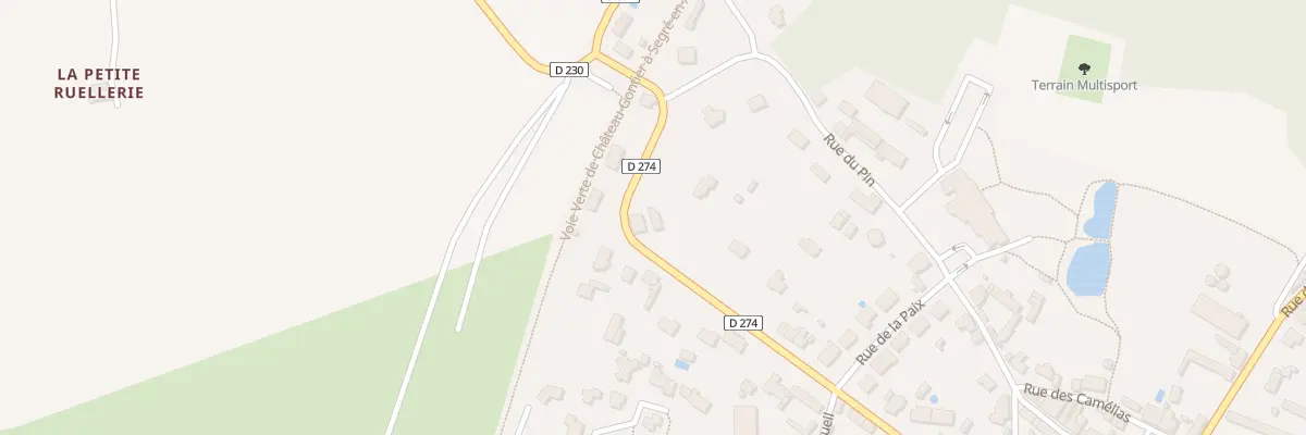 Plan du 10 Rue des Marronniers à Chemazé