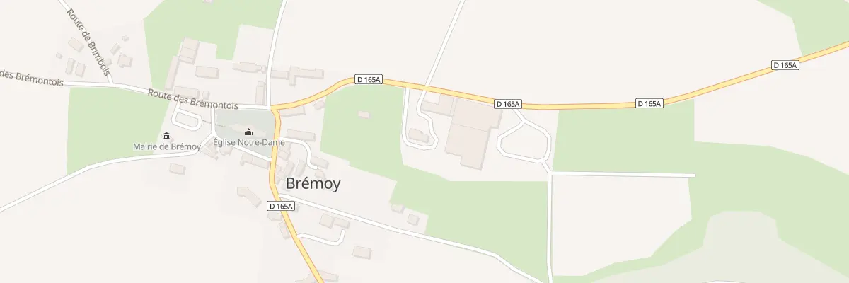 Plan du 5002 Le Bourg à Brémoy