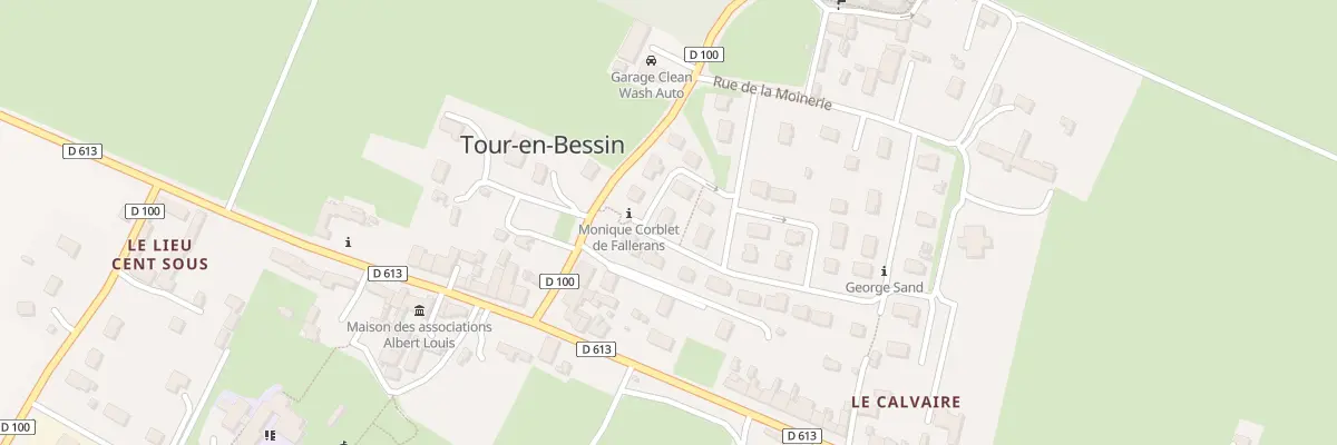 Plan du 2 Rue Simone Veil à Tour-en-Bessin