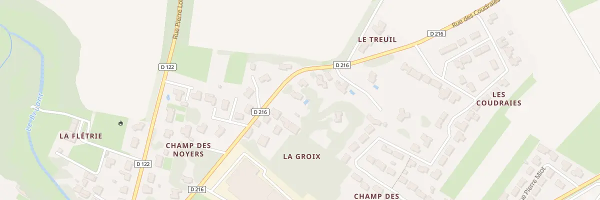 Plan du 14 Rue des Coudraies à Saint-Porchaire