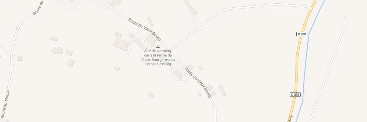 Plan du 352 Rte du Vieux-bourg à Castel-Sarrazin