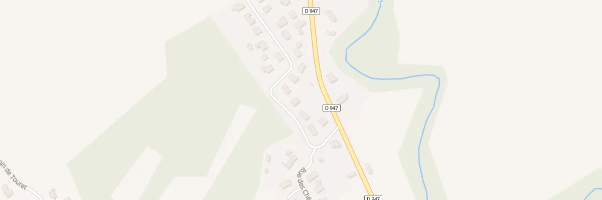 Plan du 132 Che de Marlats à Laà-Mondrans
