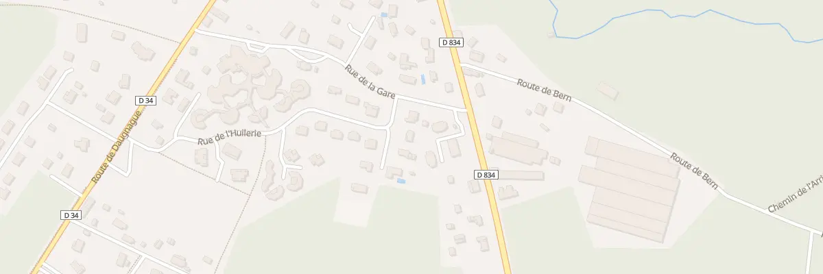 Plan du 594 La Gare à Pissos