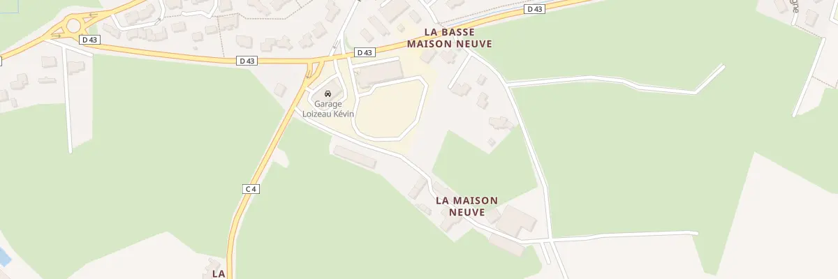 Plan du 1 La Haute Maison Neuve à Sèvremont