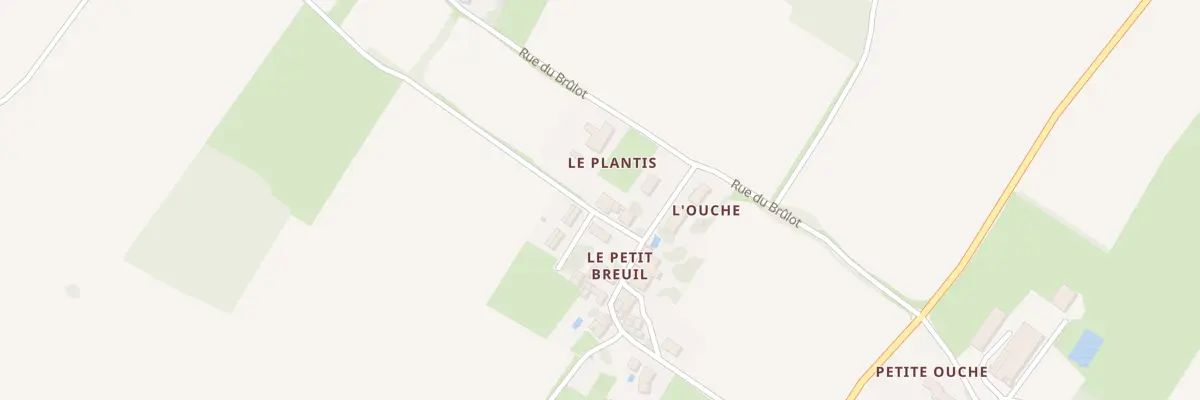 Plan du 7 Che du Petit Breuil aux Essards