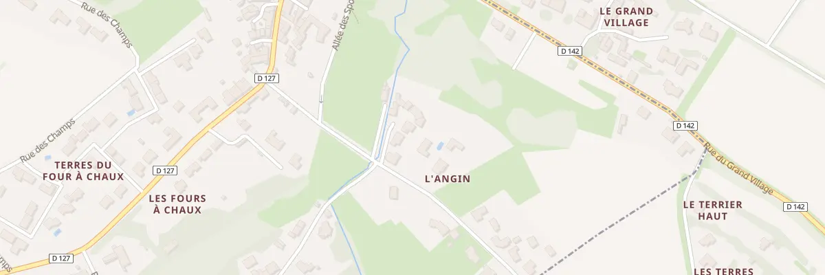 Plan du 3 Imp du Coudrat à Pisany