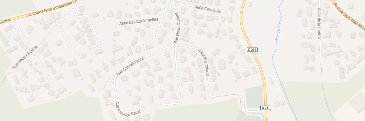 Plan du 17 Rue Henri Dunant à Martignas-sur-Jalle