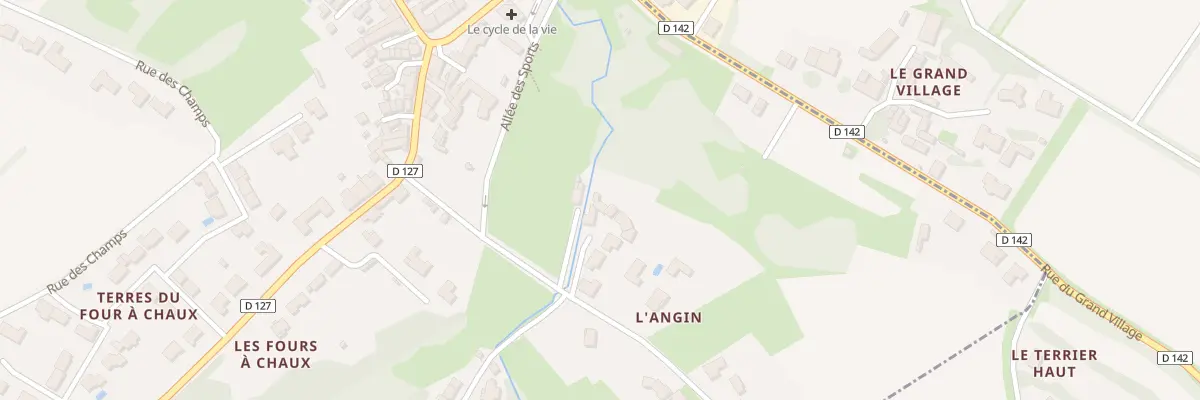 Plan du 5 Imp du Coudrat à Pisany