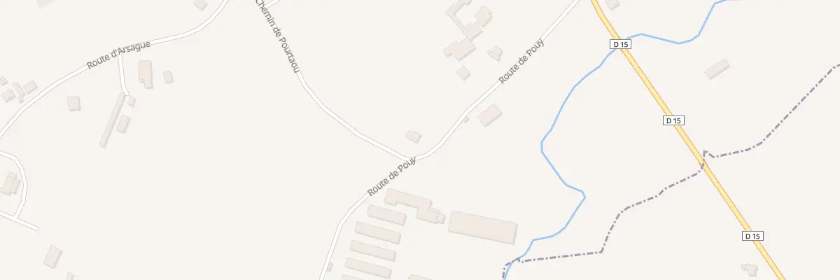 Plan du 274 Rte de Pouy à Castel-Sarrazin