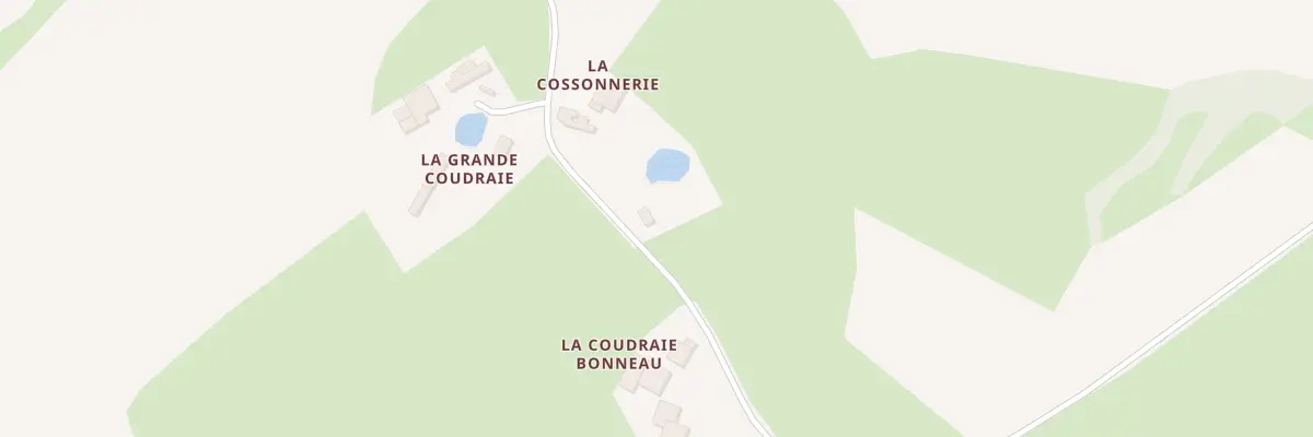 Plan du 1 Cossonnerie à Saint-Pierre-des-Échaubrognes