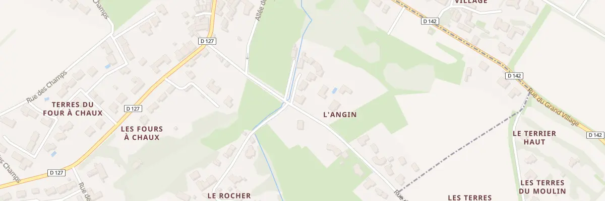 Plan du 1 Imp du Coudrat à Pisany
