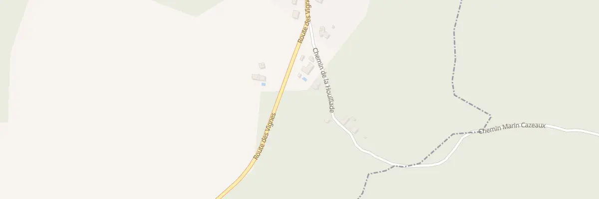 Plan du 74 Che de la Houillade à Villenave