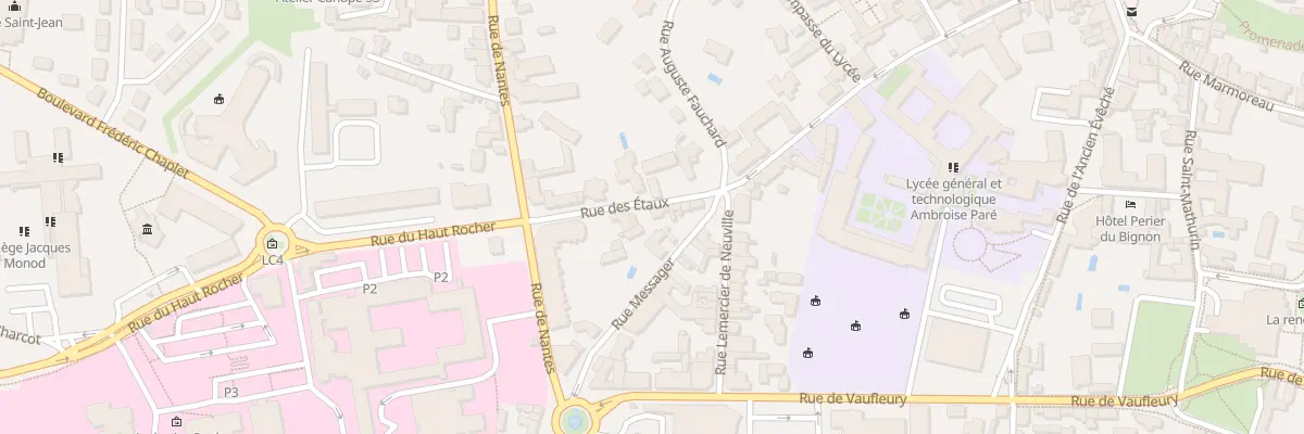Plan du 11 Rue des Etaux à Laval