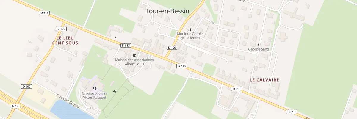 Plan du 5091 Rte de Bayeux à Tour-en-Bessin
