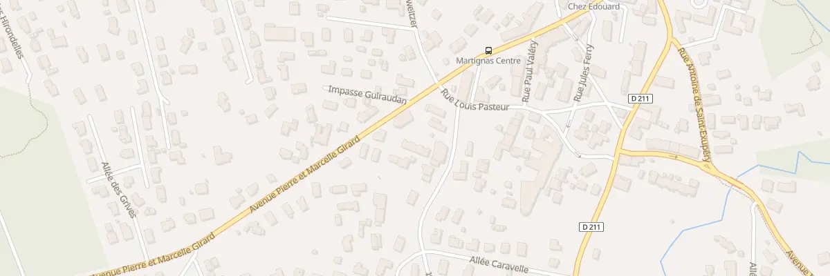 Plan du 4 Rue Henri Dunant à Martignas-sur-Jalle
