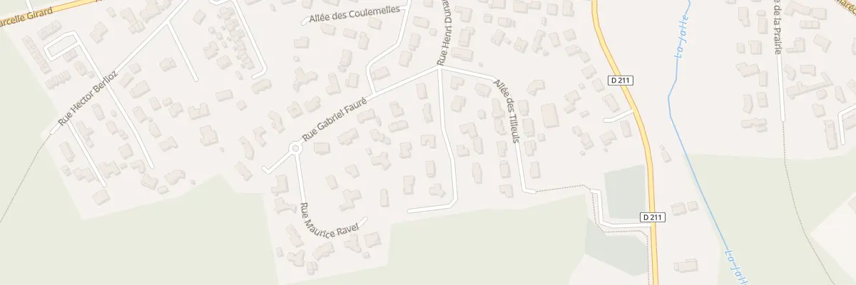 Plan du 20 Rue Henri Dunant à Martignas-sur-Jalle