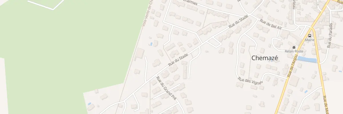 Plan du 18 Rue du Stade à Chemazé