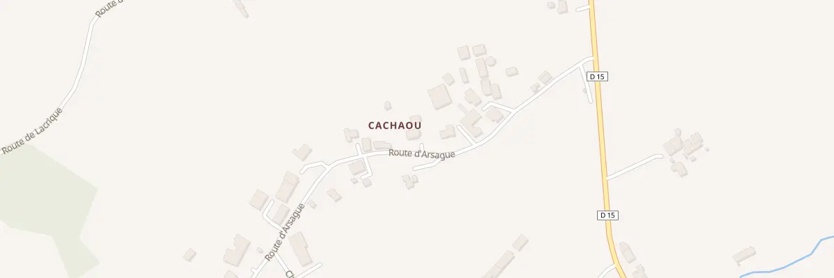 Plan du 270 Rte d’Arsague à Castel-Sarrazin
