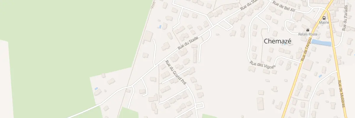 Plan du 9C Rue du Stade à Chemazé