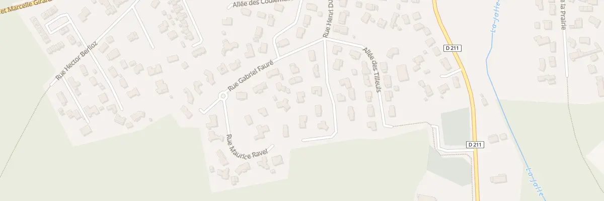 Plan du 22 Rue Henri Dunant à Martignas-sur-Jalle