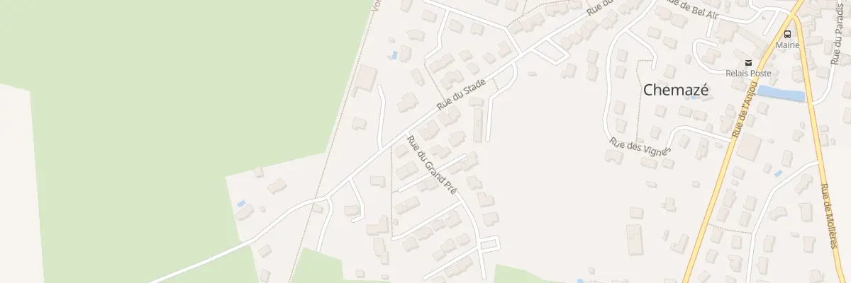 Plan du 9D Rue du Stade à Chemazé