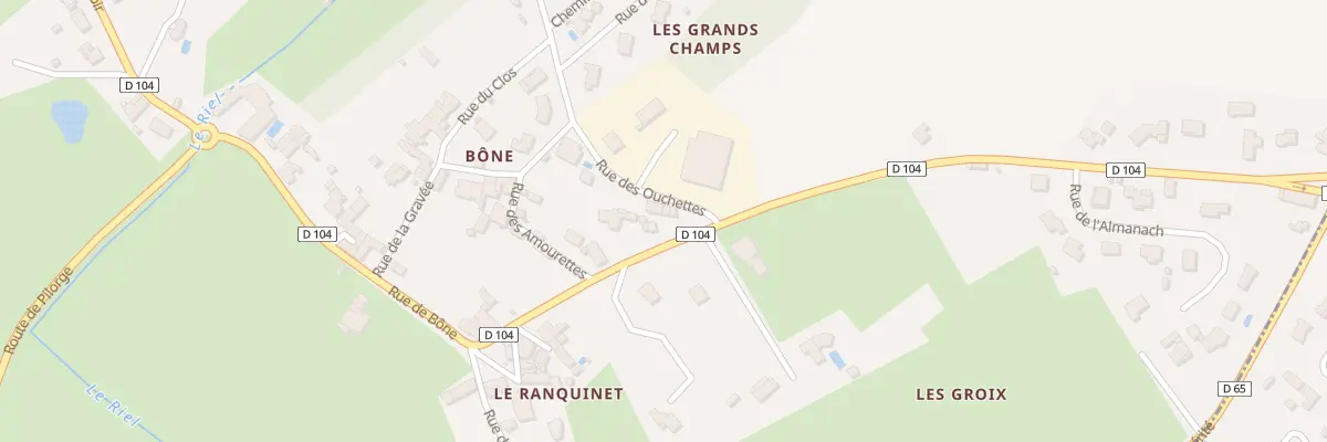 Plan du 31 Rte de Saint-michel à L’Orbrie