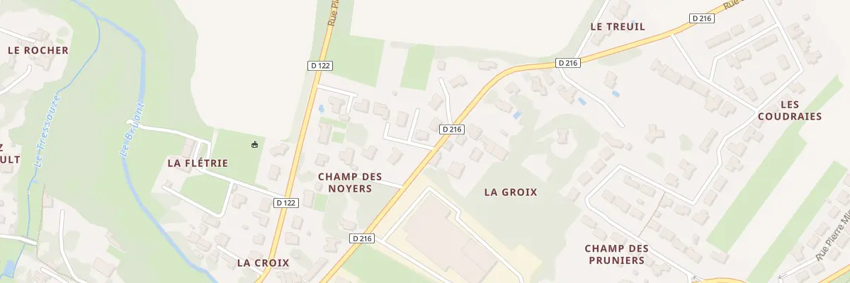 Plan du 23 Rue des Coudraies à Saint-Porchaire