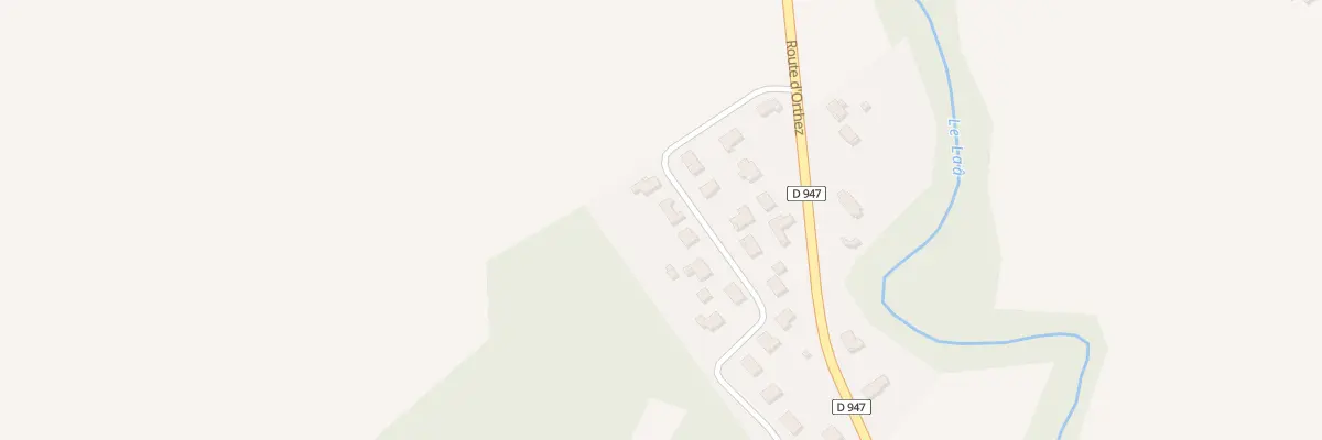 Plan du 345 Che de Marlats à Laà-Mondrans