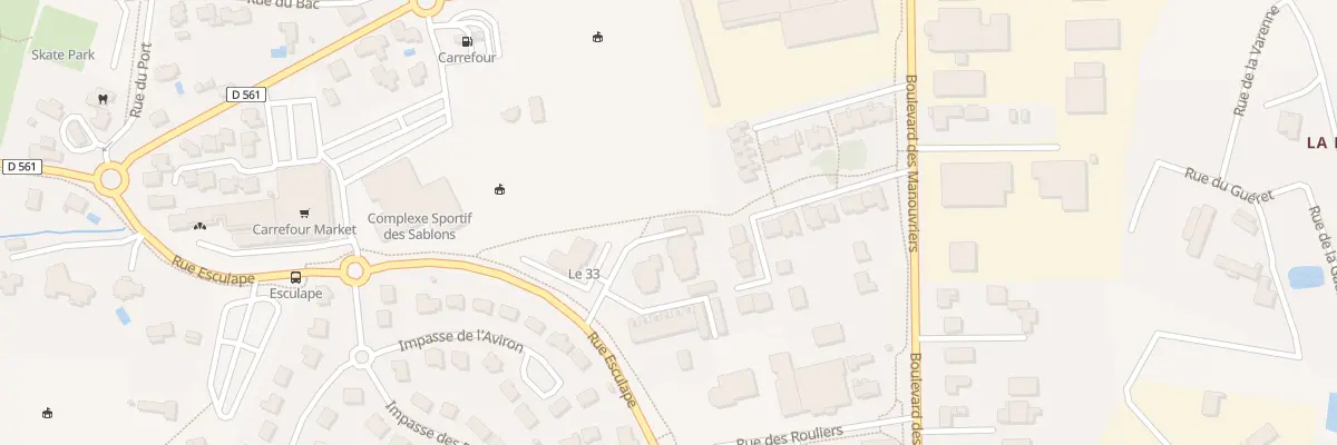 Plan du 14 Rue des Dinandiers à Changé