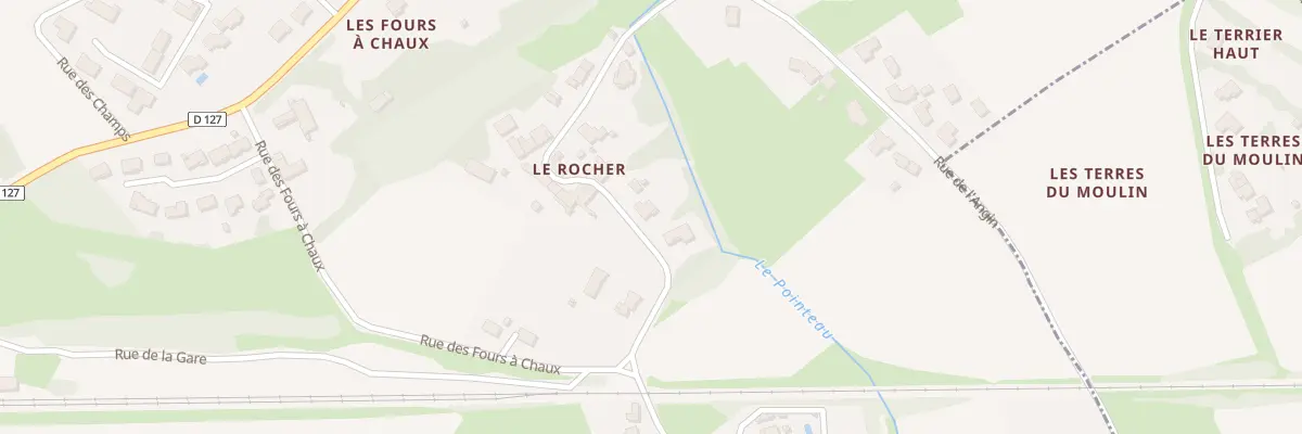 Plan du 19 Rue du Rocher à Pisany