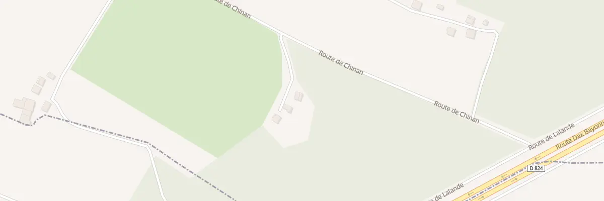 Plan du 391 Rte de Chinan à Carcarès-Sainte-Croix