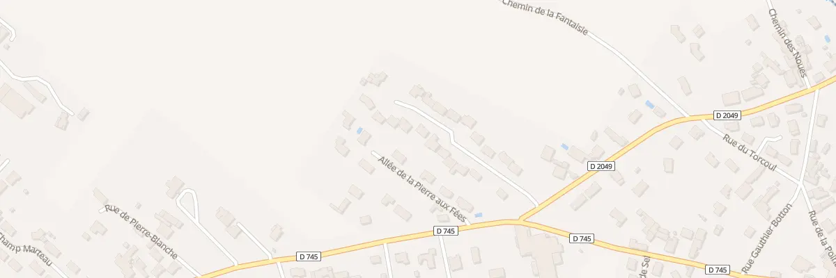 Plan du 19 All de la Croix de Pierre à Fontenay-le-Comte
