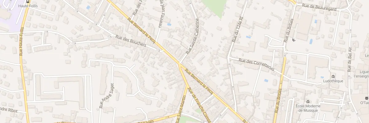Plan du 2 Rue Ste-Catherine à Laval