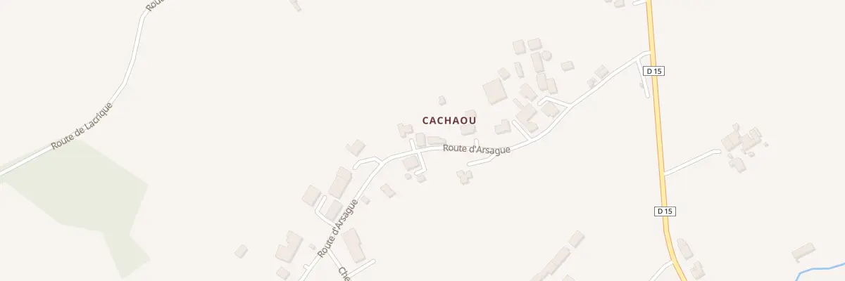 Plan du 328 Rte d’Arsague à Castel-Sarrazin