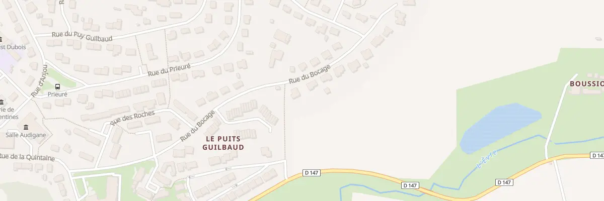 Plan du 22 Rue du Bocage à Trémentines