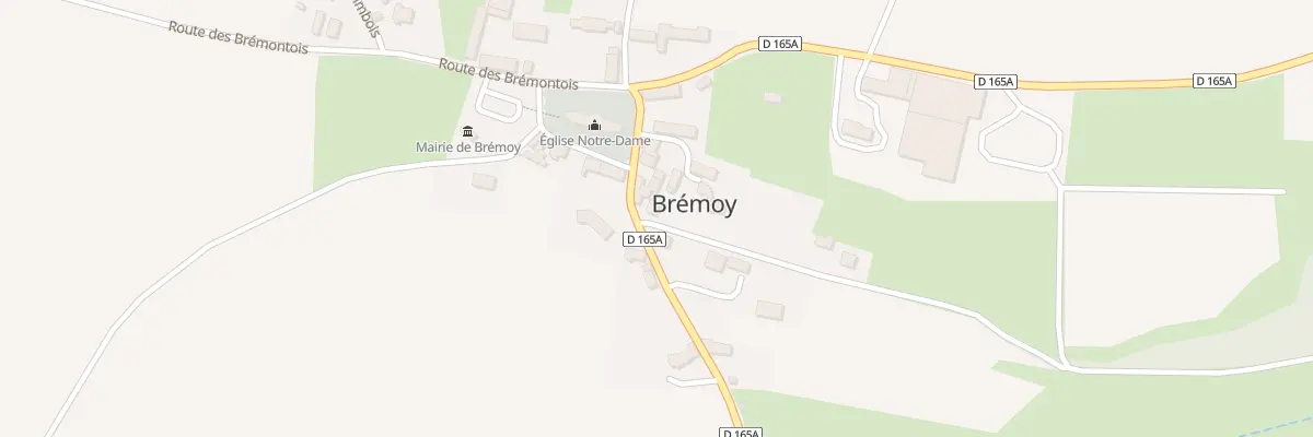 Plan du 9 Rte de la Mare du Bas à Brémoy
