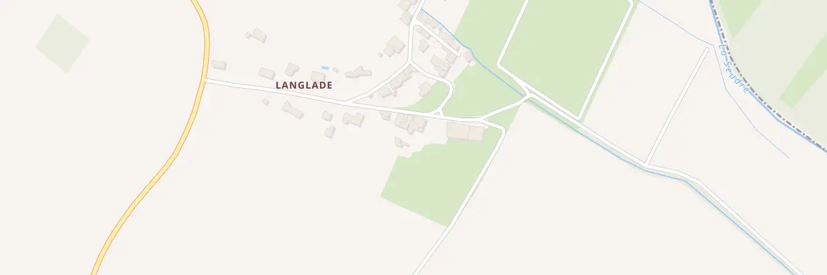 Plan du 13 Imp de Langlade à Thaims