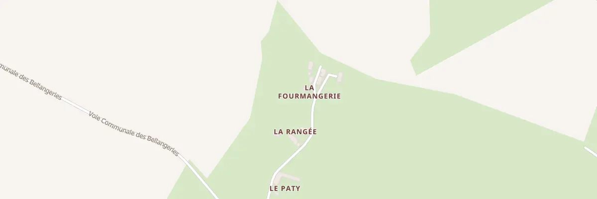 Plan du 5000F La Fourmangerie à La Bigottière