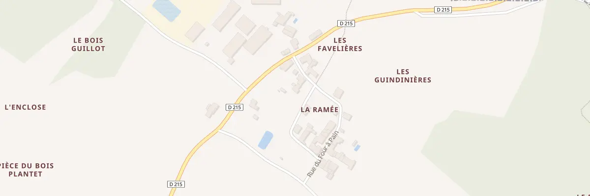 Plan du 2 Che Noir à Bords
