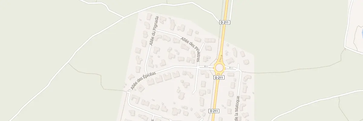 Plan du 62 All des Epiceas à Saint-Jean-d’Illac