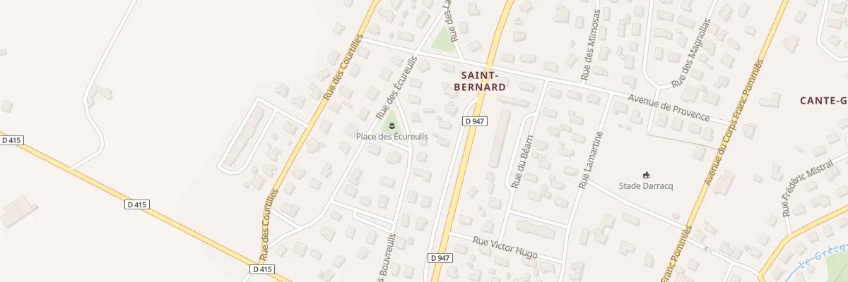 Plan du 18 Rue des Bouvreuils à Orthez