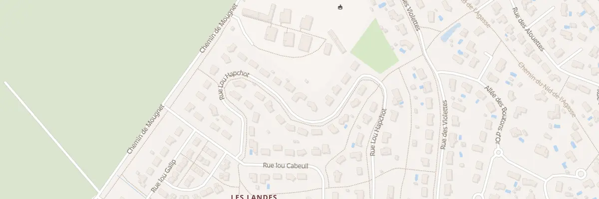 Plan du 26 Rue Lou Hapchot au Barp