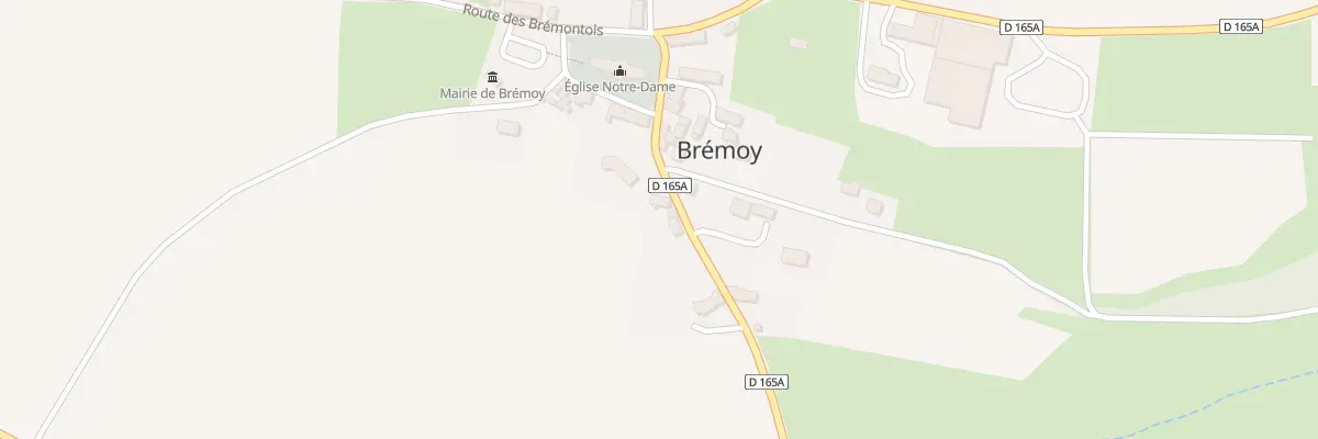 Plan du 4 Rte de la Mare du Bas à Brémoy