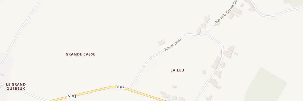 Plan du 7 Rue de Laleu à Thézac