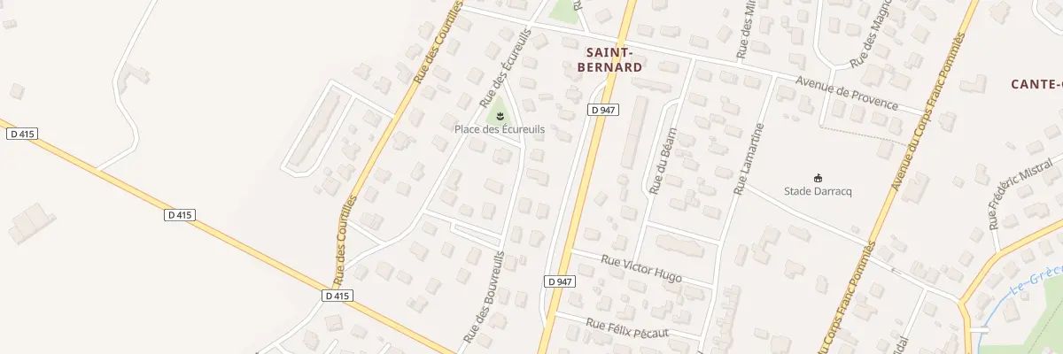 Plan du 14 Rue des Bouvreuils à Orthez