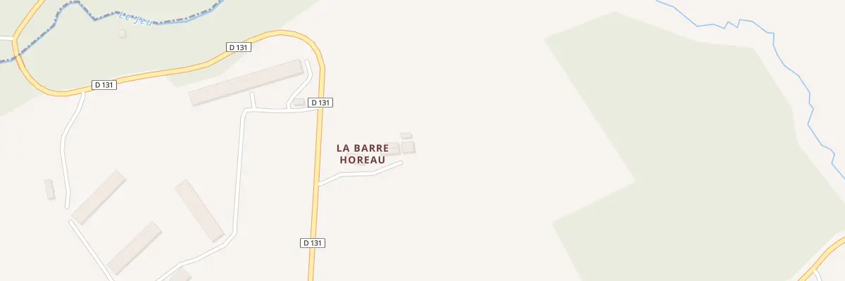 Plan du 3 La Barre Horeau à Chemillé-en-Anjou