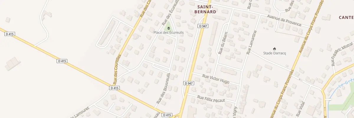 Plan du 12 Rue des Bouvreuils à Orthez